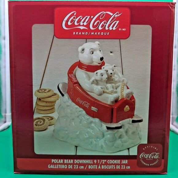 Interesting Coca Cola Cookie Jar Polar Bear Gallery